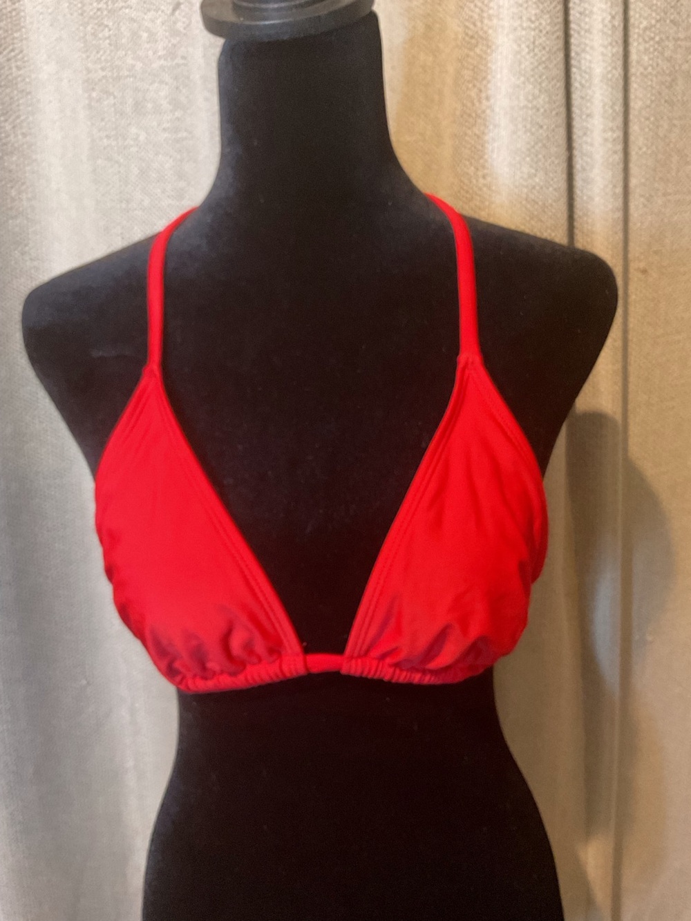 Wild Fable -‎ Red Triangle Bralette Top - Swimwear
